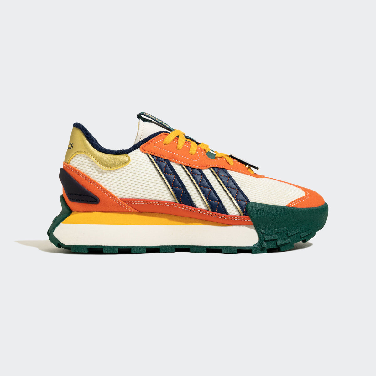 Adidas Futro MIXR Sneakers - Off White / Orange / Yellow / Navy - view 2