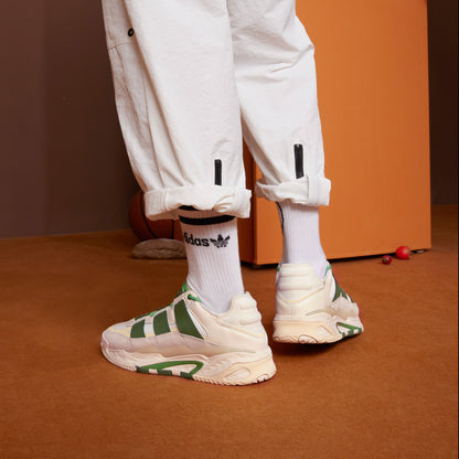 Adidas Niteball Sneakers - Off White / Crystal White / Green / Yellow - view 2