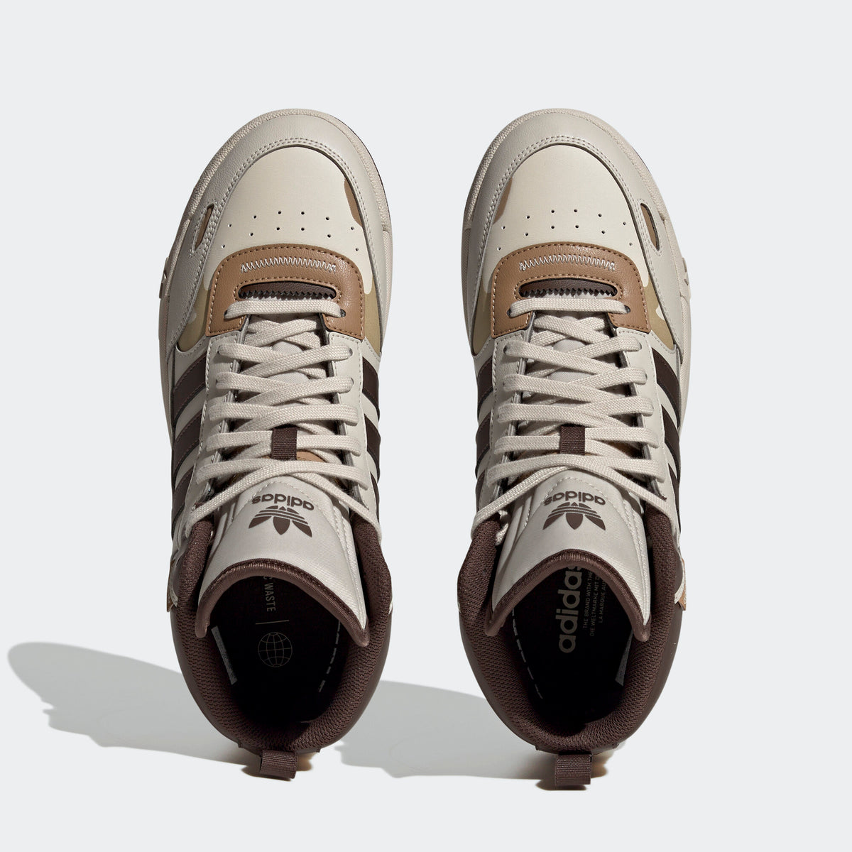 Adidas POST-UP Sneakers - Beige / Brown / Sand Yellow - view 7