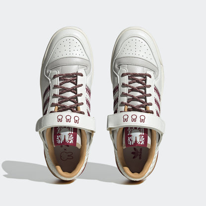Adidas Miffy x Fansack Forum 84 Sneakers - Beige / Light Grey / Burgundy - view 5