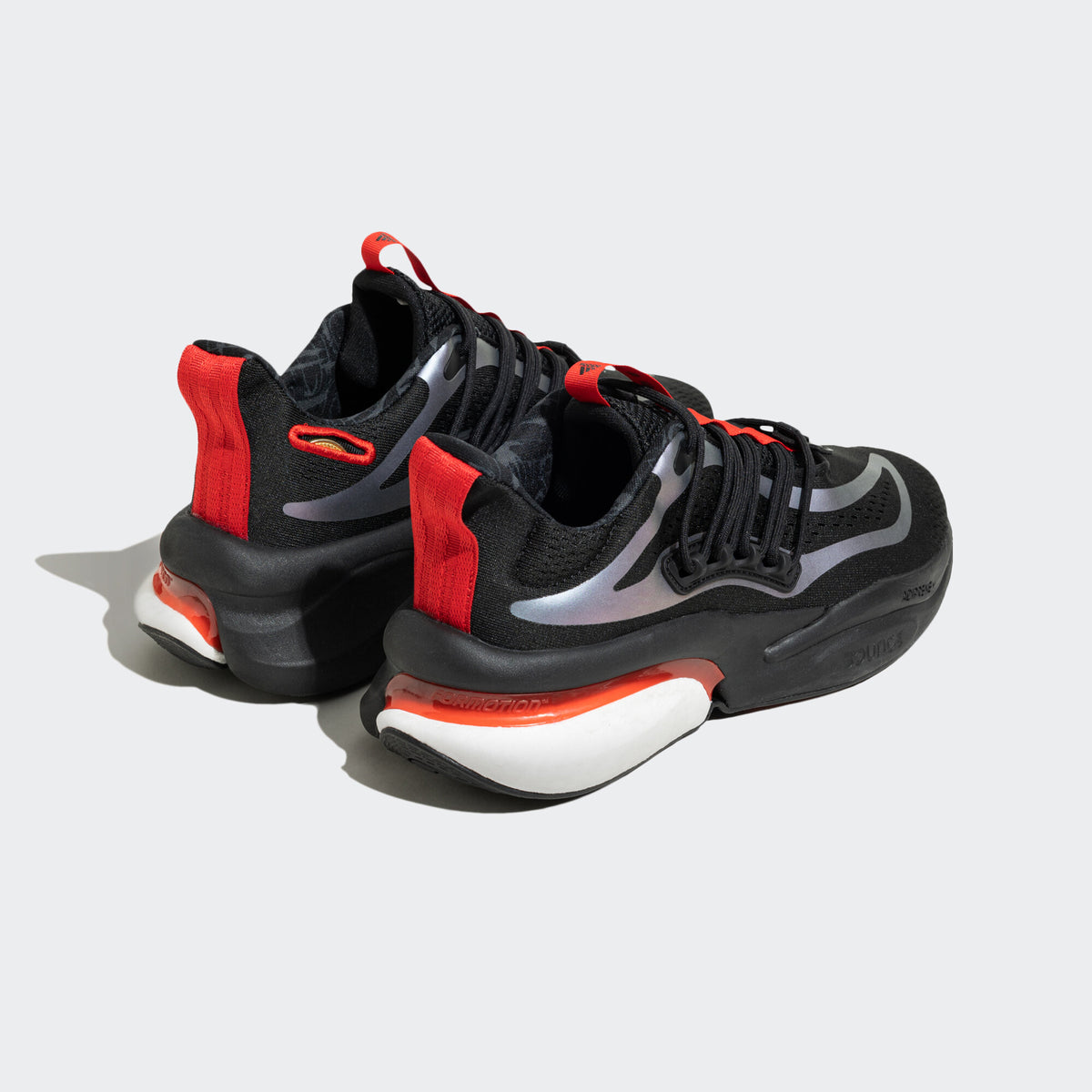 Adidas Alphaboost V1 Sneakers - Black / Red / Shadow Violet - view 6