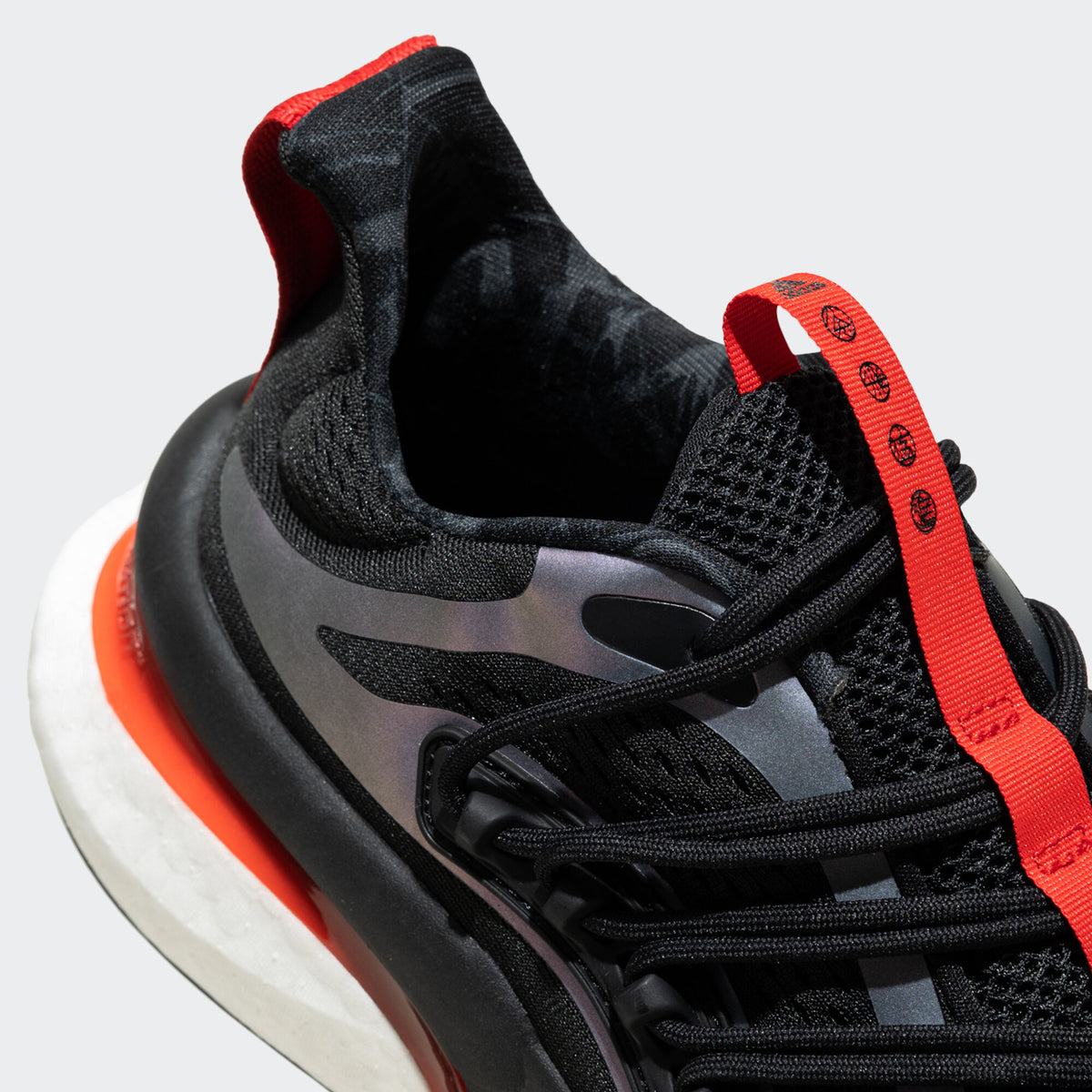 Adidas Alphaboost V1 Sneakers - Black / Red / Shadow Violet - view 8
