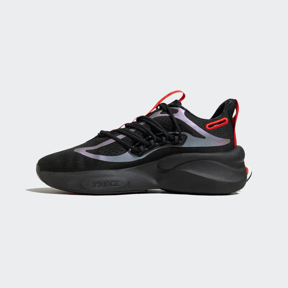 Adidas Alphaboost V1 Sneakers - Black / Red / Shadow Violet - view 2