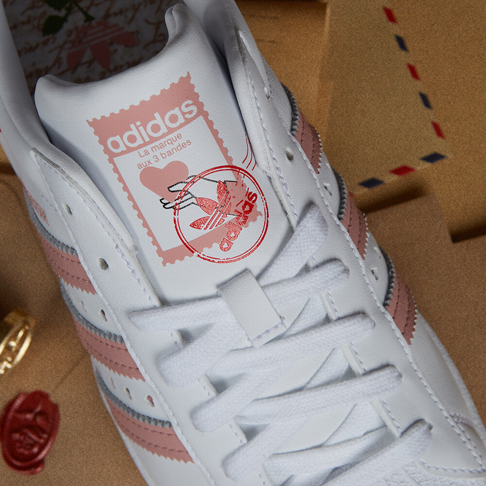 Adidas Superstar Sneakers - White / Pink - view 4