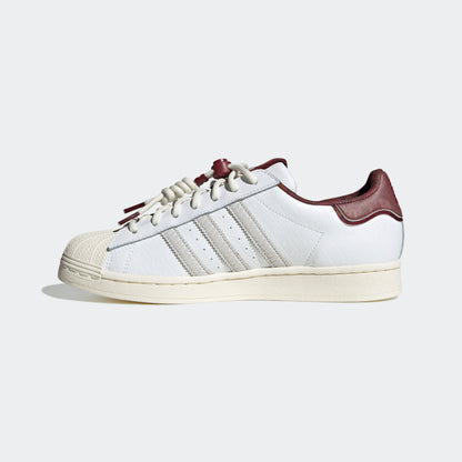 Adidas Superstar Sneakers - Grey White / Red Brown / Beige / Silver Grey - view 4