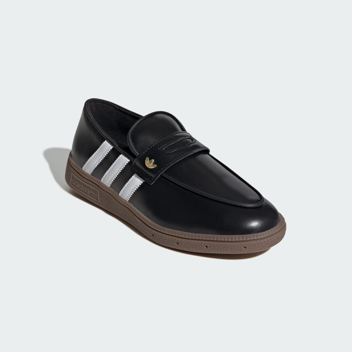 Adidas Mocassin Handball Spezial Loafers Loafers - Core Black / Cloud White / Gum - view 4