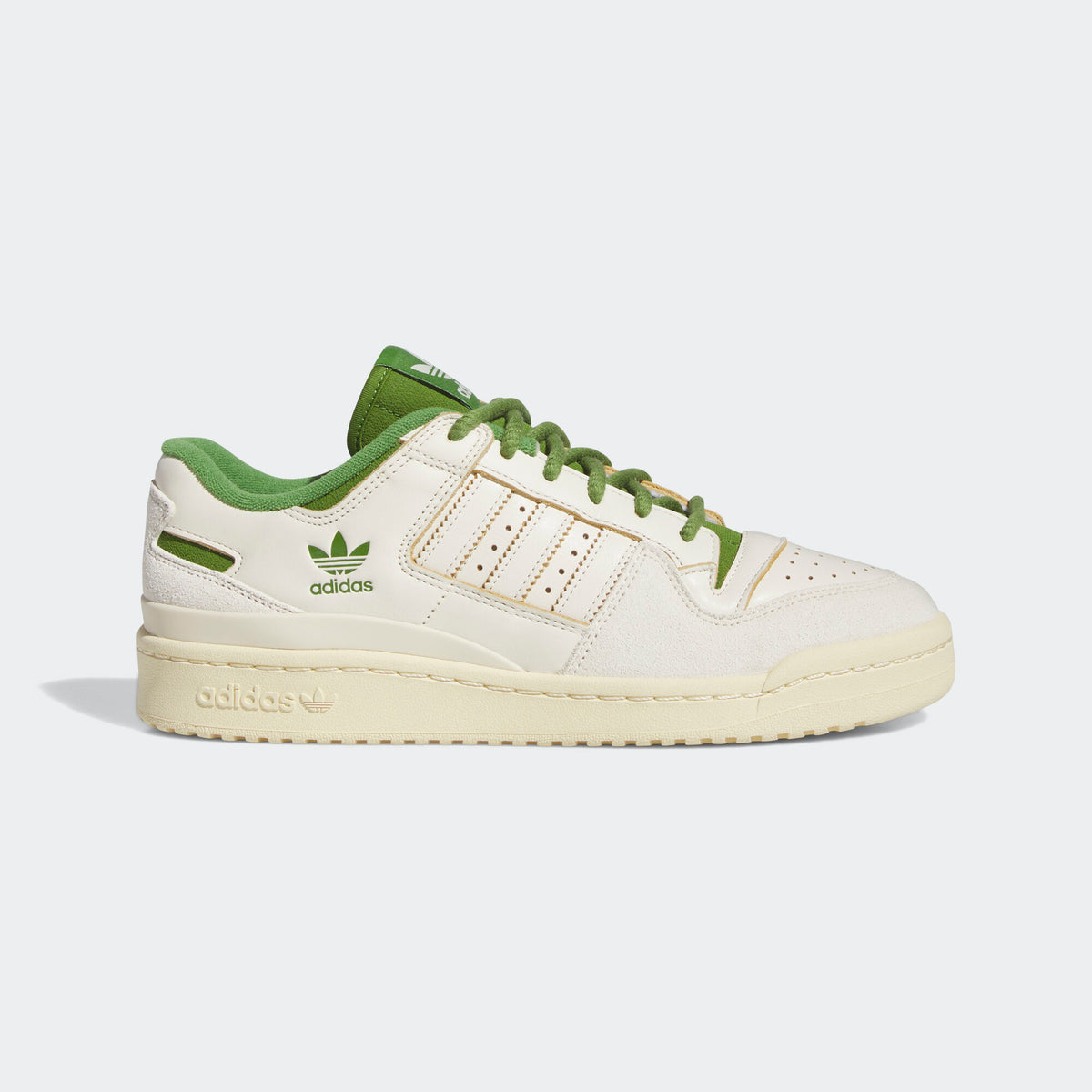 Adidas Forum 84 LOW Classic Sneakers - Off White / Green - view 5