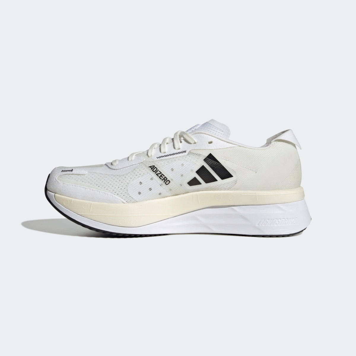 Adidas Adizero Boston 11 Sneakers - Beige / White / Black - view 2