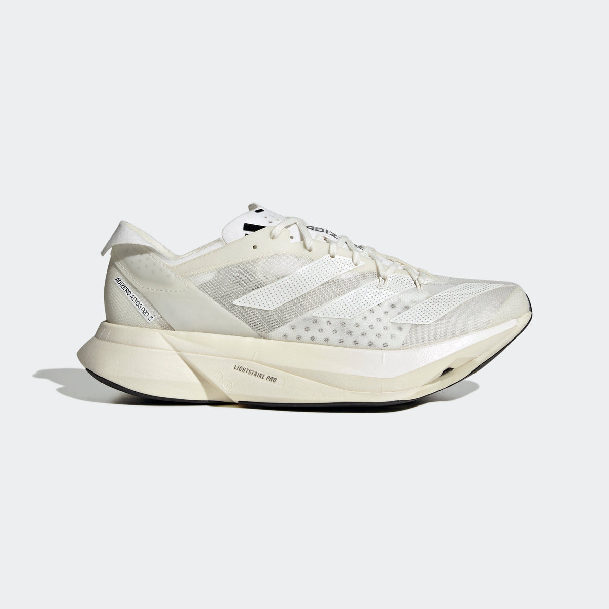 Adidas Adizero Adios PRO 3.0 Sneakers - White / Black - view 3