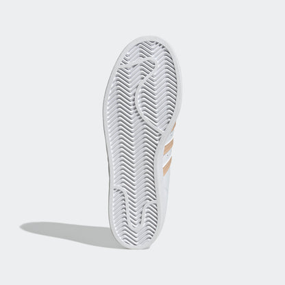 Adidas V-DAY Superstar Sneakers - White / Light Brown - view 4