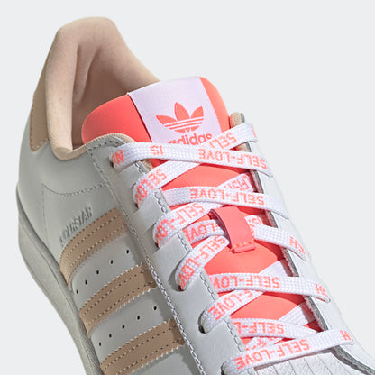 Adidas V-DAY Superstar Sneakers - White / Light Brown - view 6