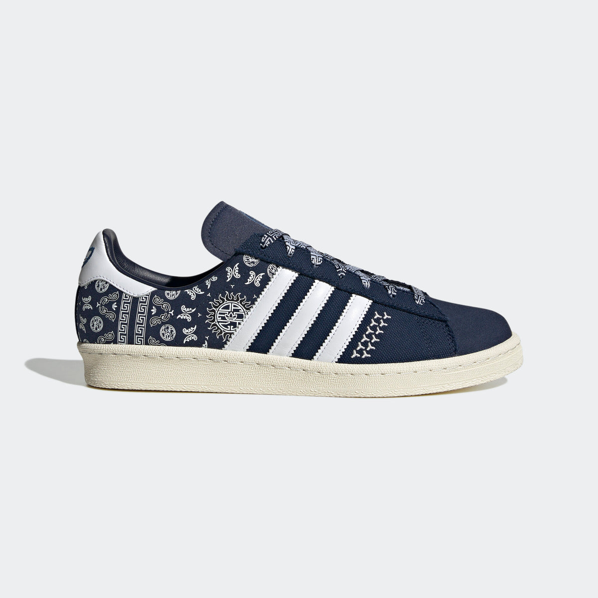 Adidas Campus 80S Sneakers - Navy / White - view 6