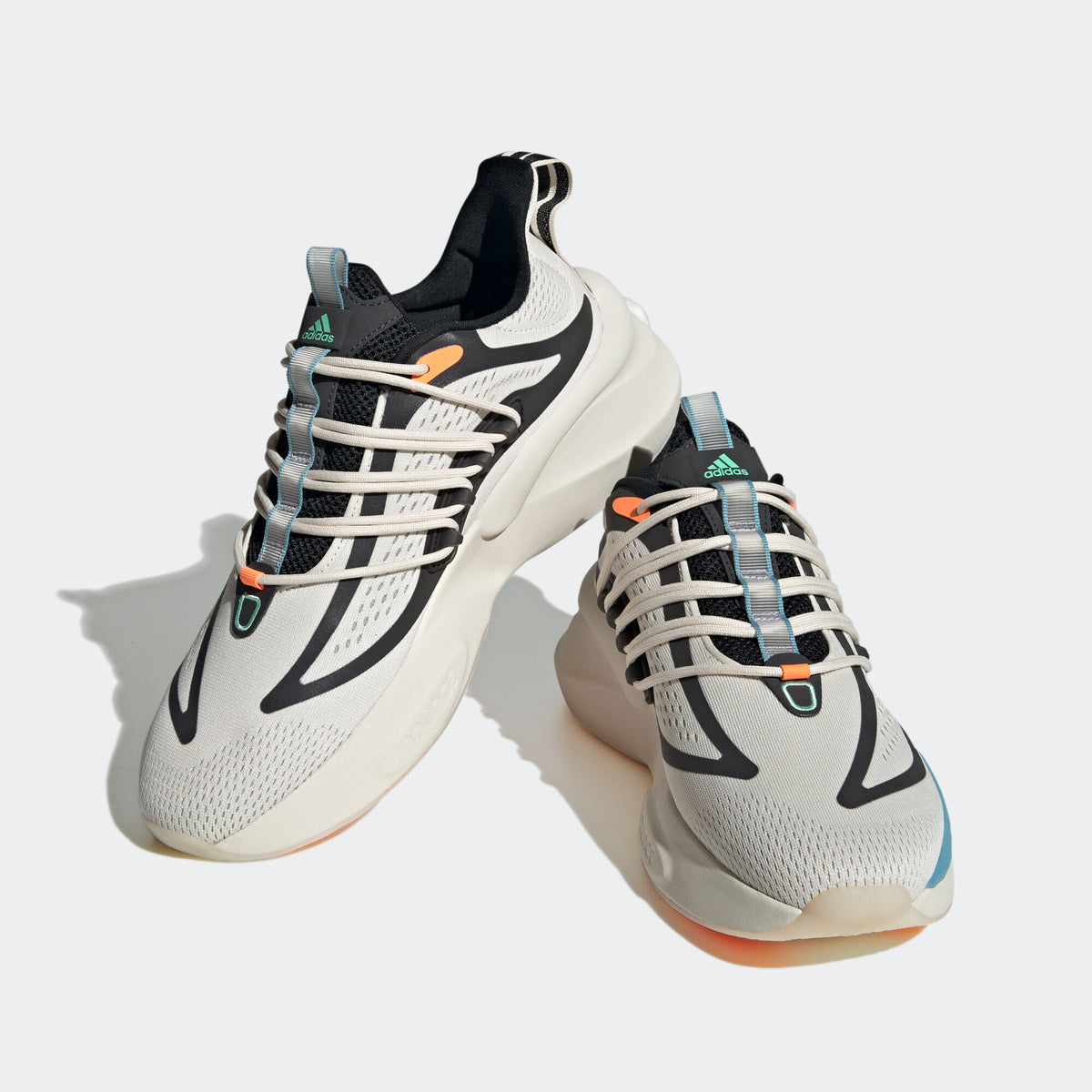 Adidas Alphaboost V1 Sneakers - Grey White / Orange - view 6