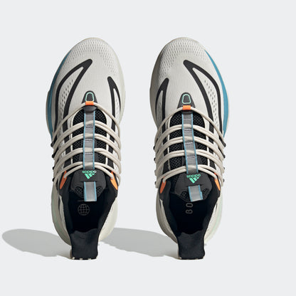 Adidas Alphaboost V1 Sneakers - Grey White / Orange - view 4