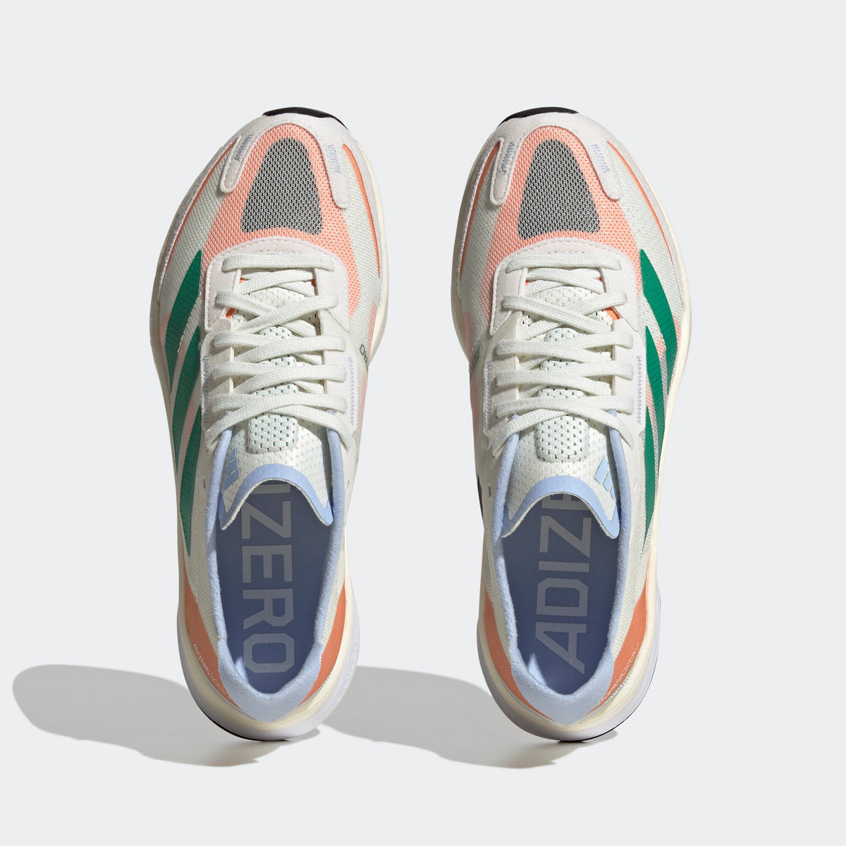 Adidas Adizero Boston 11 Sneakers - Beige / Green / Orange / Blue / Black - view 7
