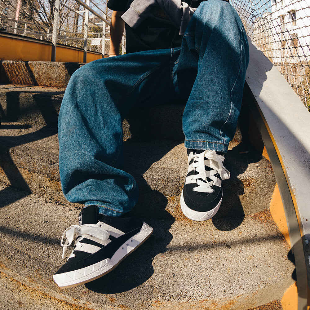 Adidas Adimatic Sneakers - Black / Light Grey - view 2