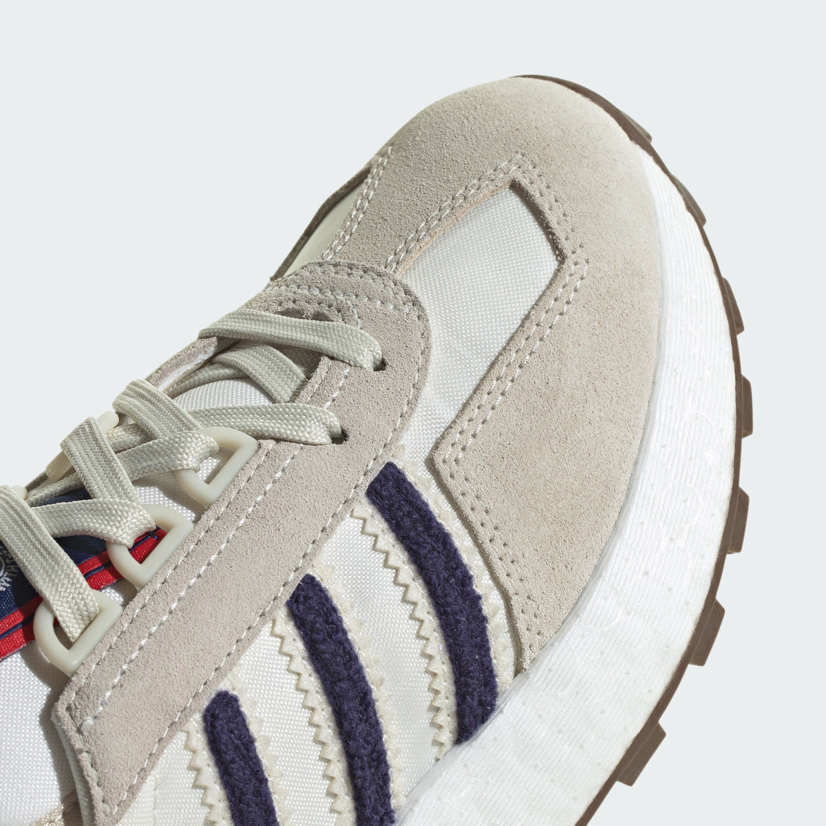 Adidas Retropy E5 Sneakers - Beige / Red / Navy - view 8