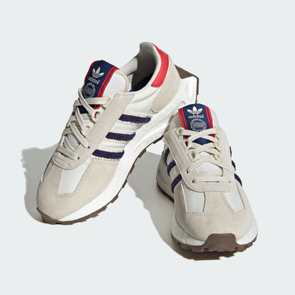 Adidas Retropy E5 Sneakers - Beige / Red / Navy - view 5