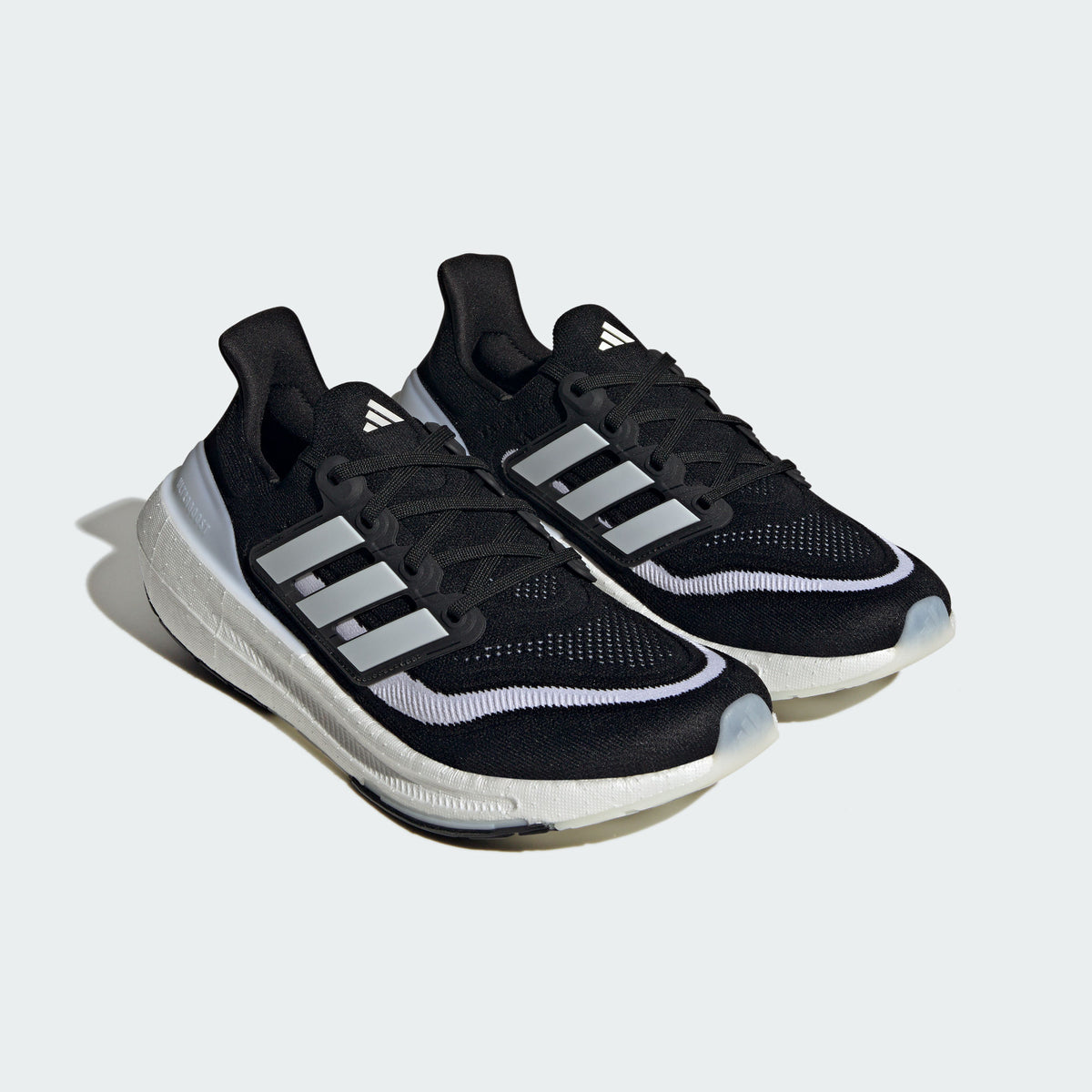 Adidas Ultraboost Light Sneakers - Black / White - view 5