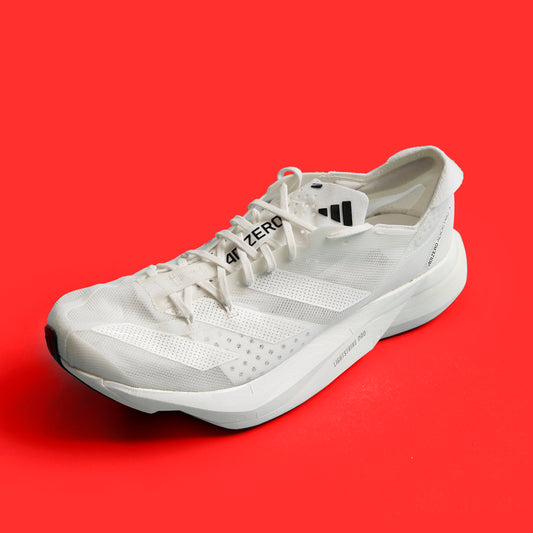 Adidas Adizero Adios PRO 3.0 Sneakers - White / Black - view 1