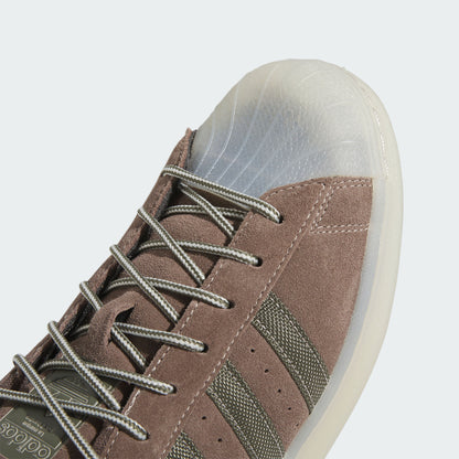 Adidas Superstar Sneakers - Earth Brown / Taupe / White - view 7