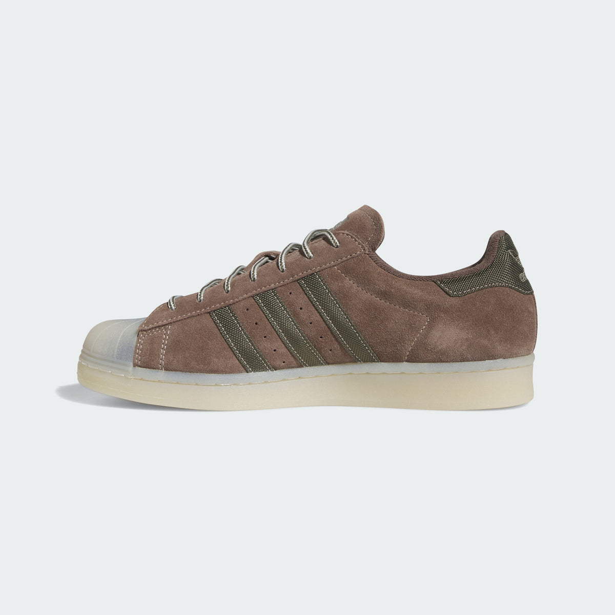 Adidas Superstar Sneakers - Earth Brown / Taupe / White - view 2