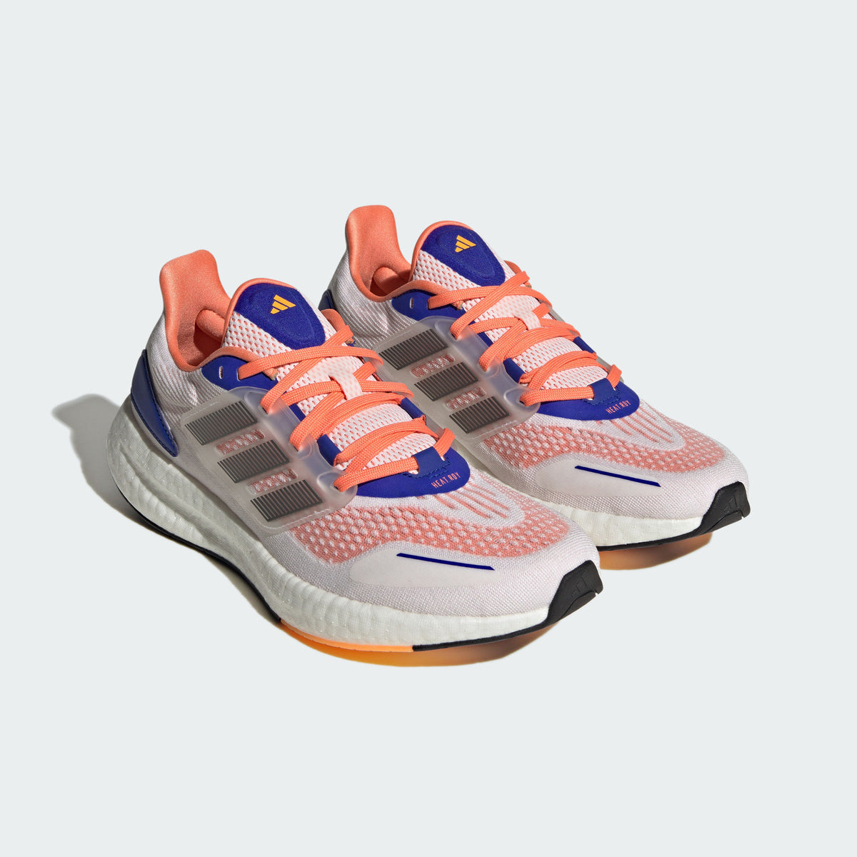Adidas Pureboost 22 Heat.rdy Sneakers - White / Orange / Blue / Black - view 5
