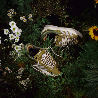 Adidas BAD Bunny Campus Sneakers - Olive Brown / Green / White - view 3