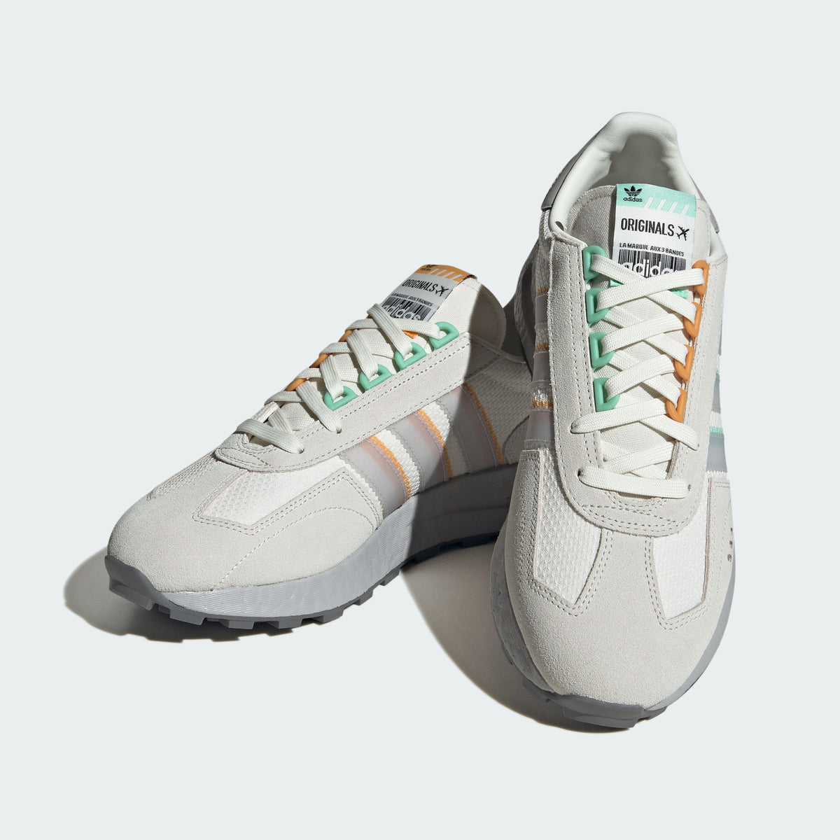Adidas Retropy E5 Sneakers - Chalk White / Light Grey - view 5