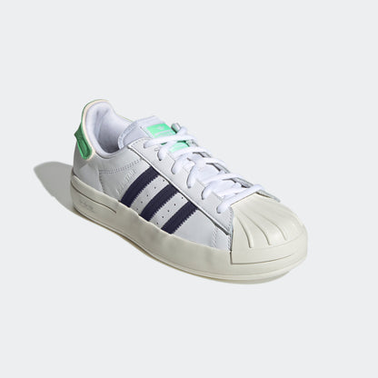 Adidas Superstar Ayoon Sneakers - White / Dark Navy / Light Nude / Green - view 8