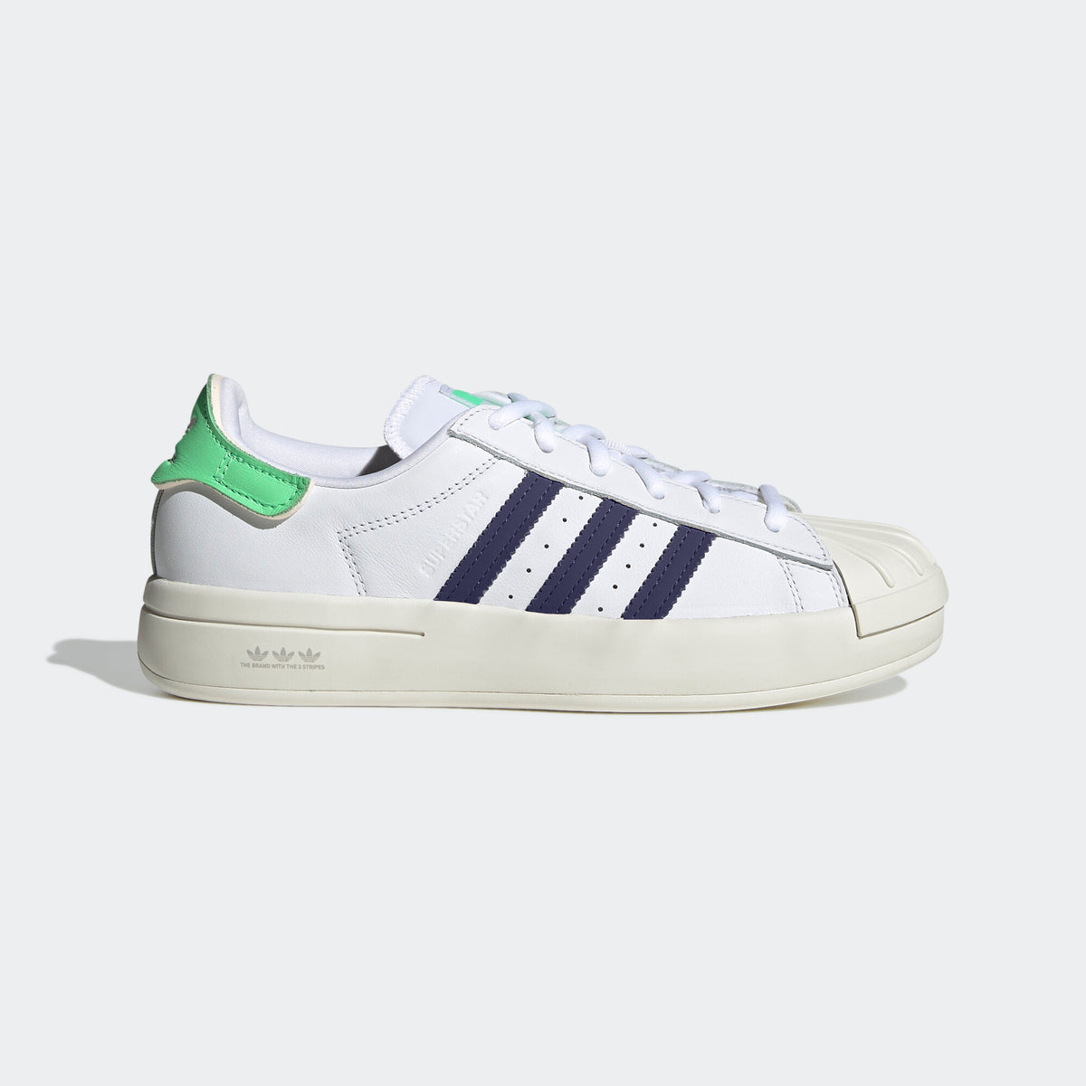 Adidas Superstar Ayoon Sneakers - White / Dark Navy / Light Nude / Green - view 4