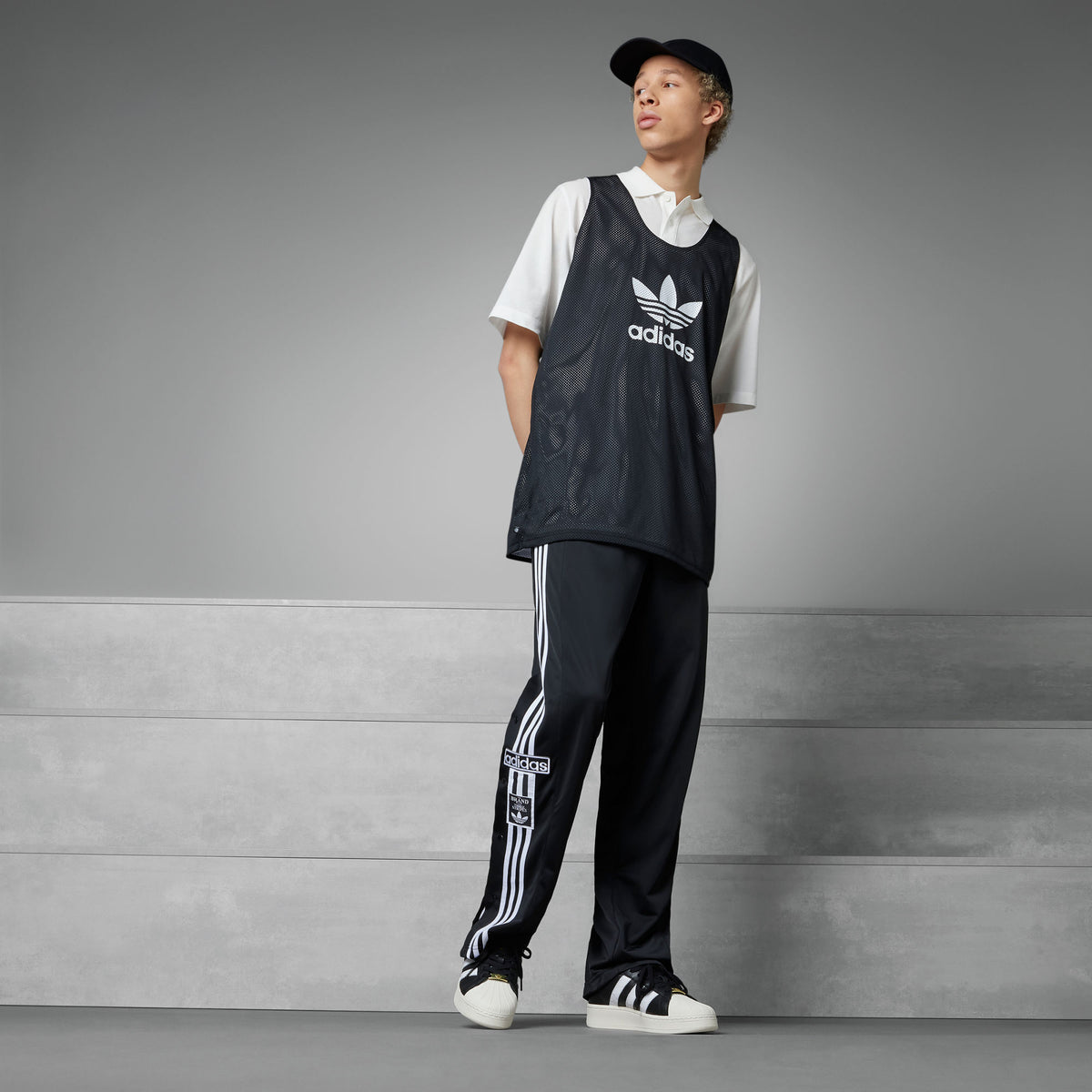 Adidas Superstar XLG Sneakers - Black / Crystal White / Off White - view 6