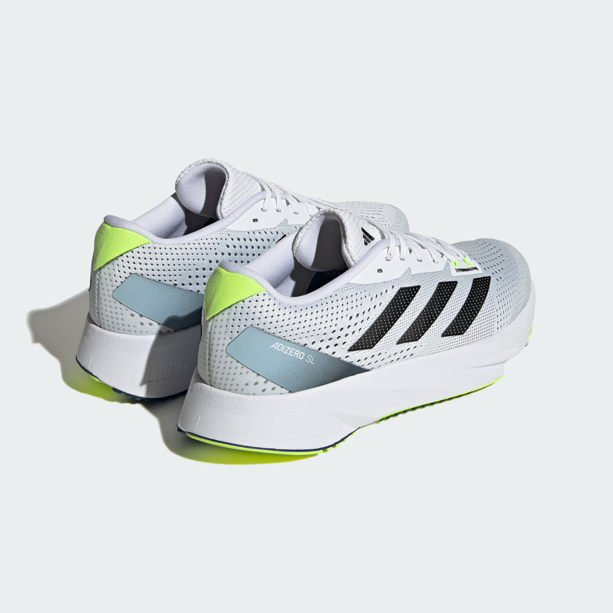 Adidas Adizero SL Sneakers - Grey White / Black / Dark Grey Blue - view 7