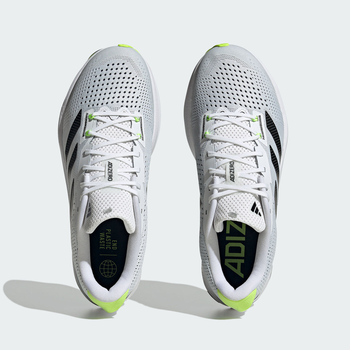 Adidas Adizero SL Sneakers - Grey White / Black / Dark Grey Blue - view 4