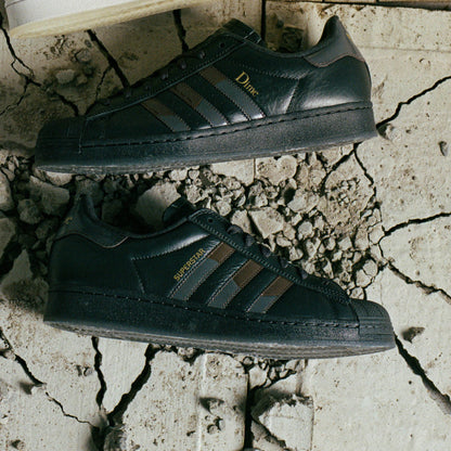 Adidas DIME Superstar ADV Sneakers - Black / Grey / Brown - view 5
