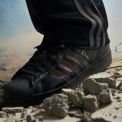 Adidas DIME Superstar ADV Sneakers - Black / Grey / Brown - view 1