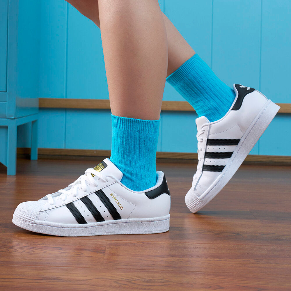 Adidas Superstar Sneakers - White / Core Black / Gold - view 2
