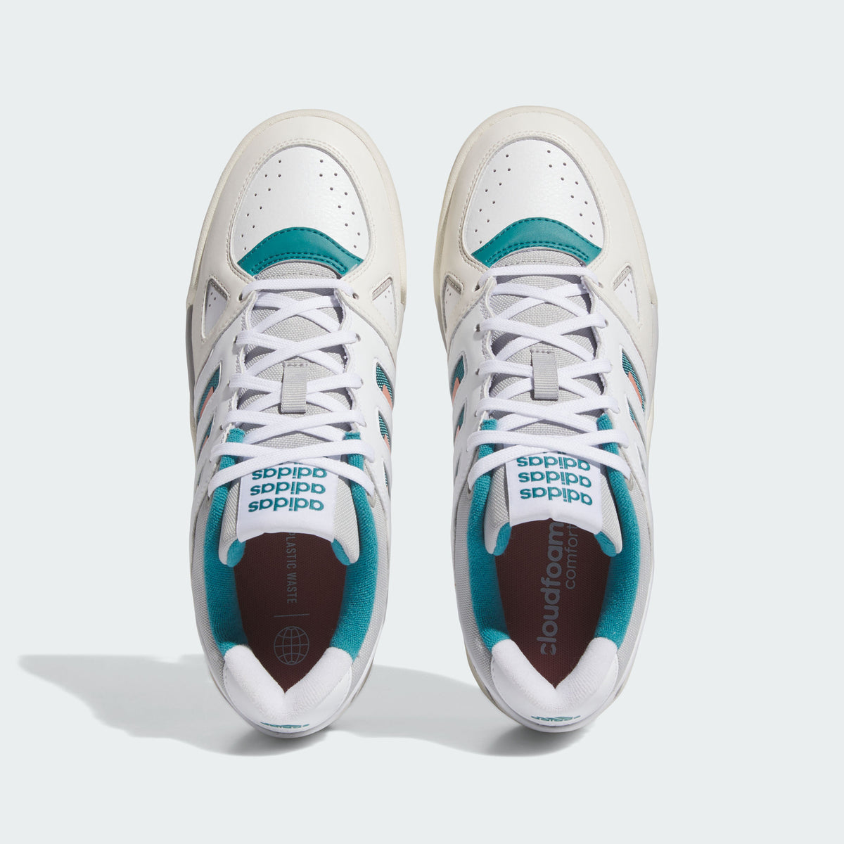 Adidas Midcity LOW Sneakers - White / Grey / Brown - view 3