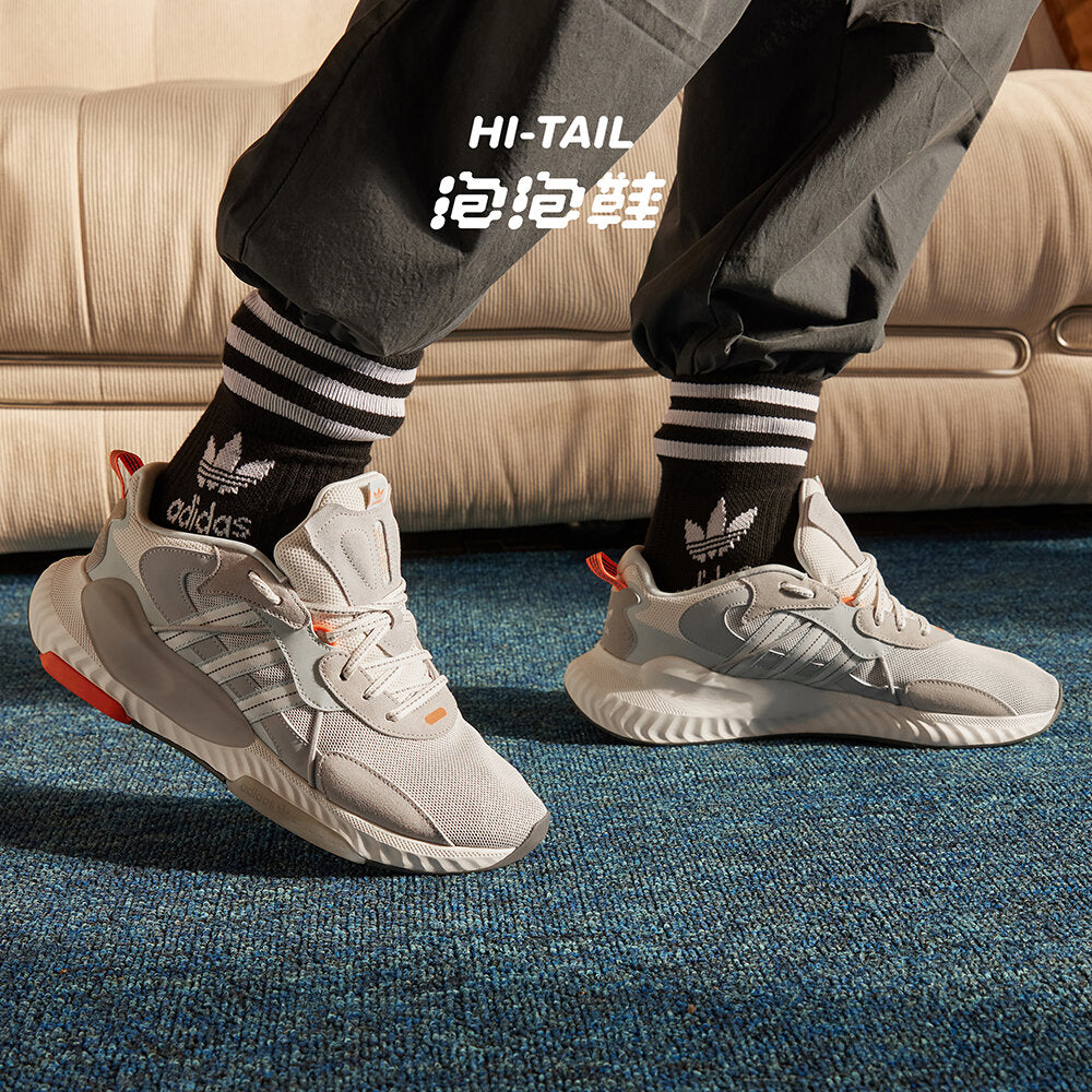 Adidas HI-TAIL Sneakers - Grey / Light Green / Off White - view 2
