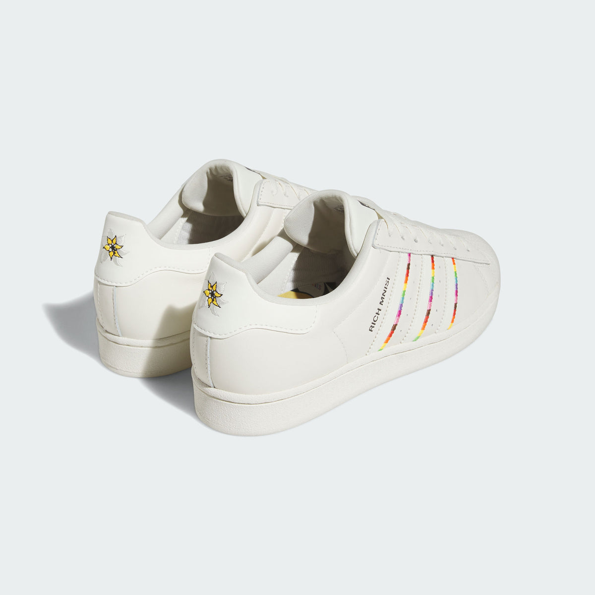 Adidas RICH Mnisi Superstar Pride RM Sneakers - White - view 6