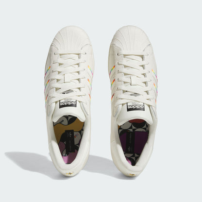 Adidas RICH Mnisi Superstar Pride RM Sneakers - White - view 3