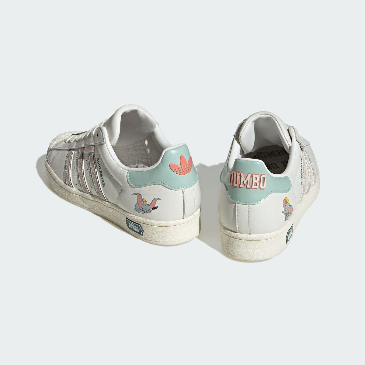 Adidas Disney Superstar Sneakers - White / Sky Blue / Off White - view 5