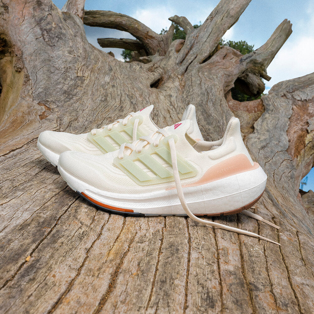 Adidas Ultraboost Light Sneakers - White / Green / Lotus Pink - view 1