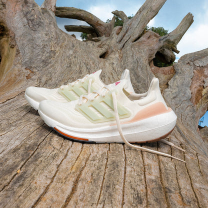 Adidas Ultraboost Light Sneakers - White / Green / Lotus Pink - view 1