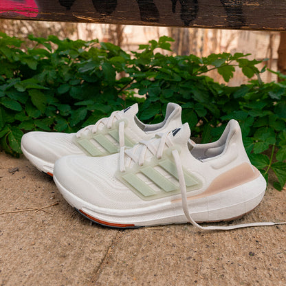 Adidas Ultraboost Light Sneakers - White / Green / Lotus Pink - view 1