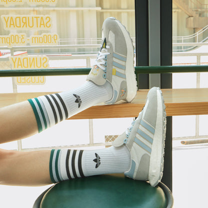Adidas Disney Retropy E5 Sneakers - Light Grey / White / Baby Blue - view 1