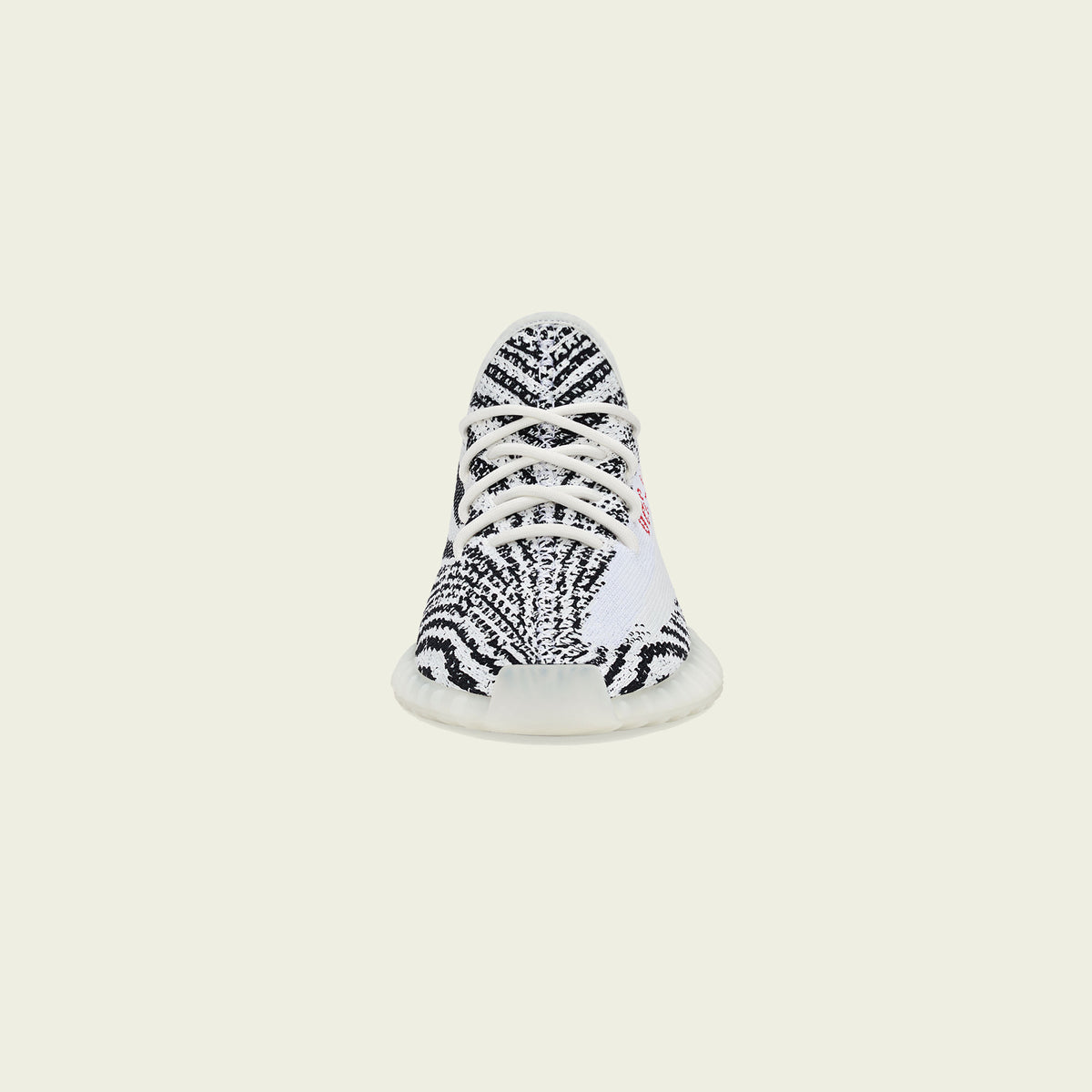 Adidas Yeezy BOOST 350 V2 White/core Black/red Sneakers - White - view 5