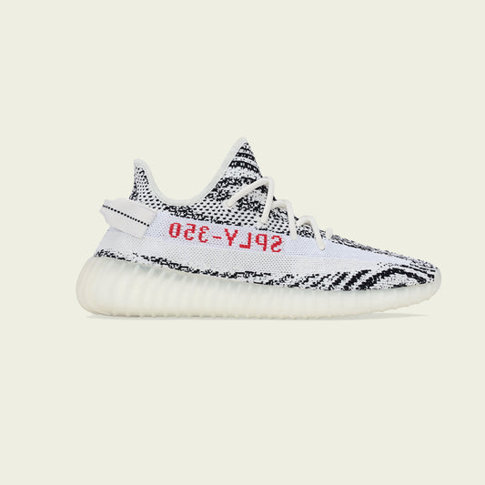Adidas Yeezy BOOST 350 V2 White/core Black/red Sneakers - White - view 1