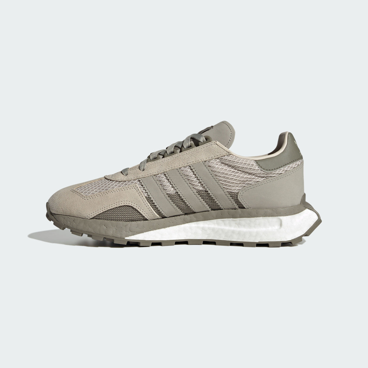 Adidas Retropy E5 Sneakers - Light Grey White / Light Olive - view 2