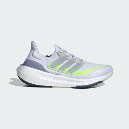 Adidas Ultraboost Light Sneakers - Grey White / Grey Blue / Lemon Yellow - view 1